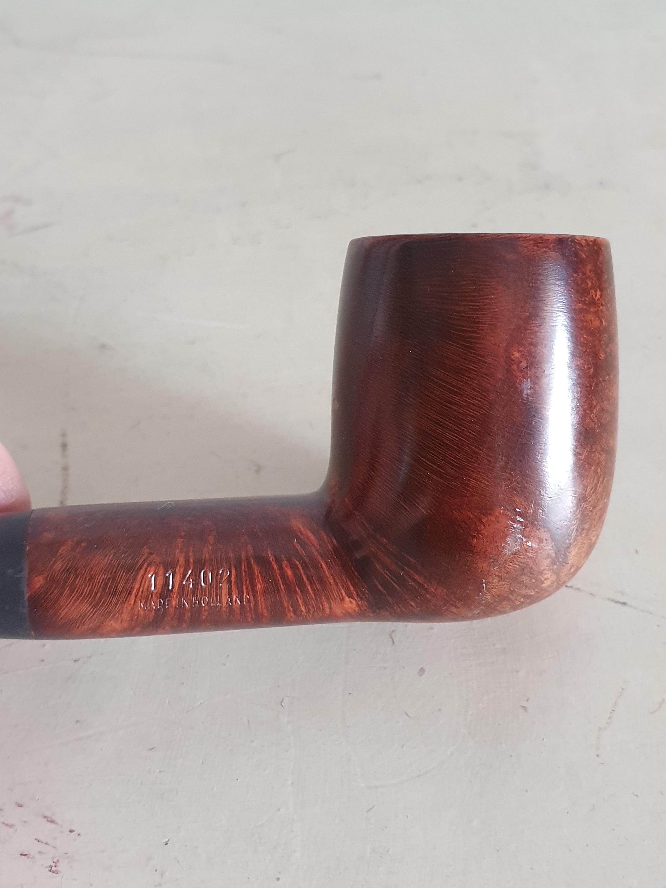 Vintage Big Ben Pipe, Made in Holland, Model 11402, Racine Cambon 