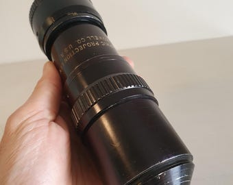 Vintage Bell Howell Anamorphic Projection Lens 16mm Cinema Theater