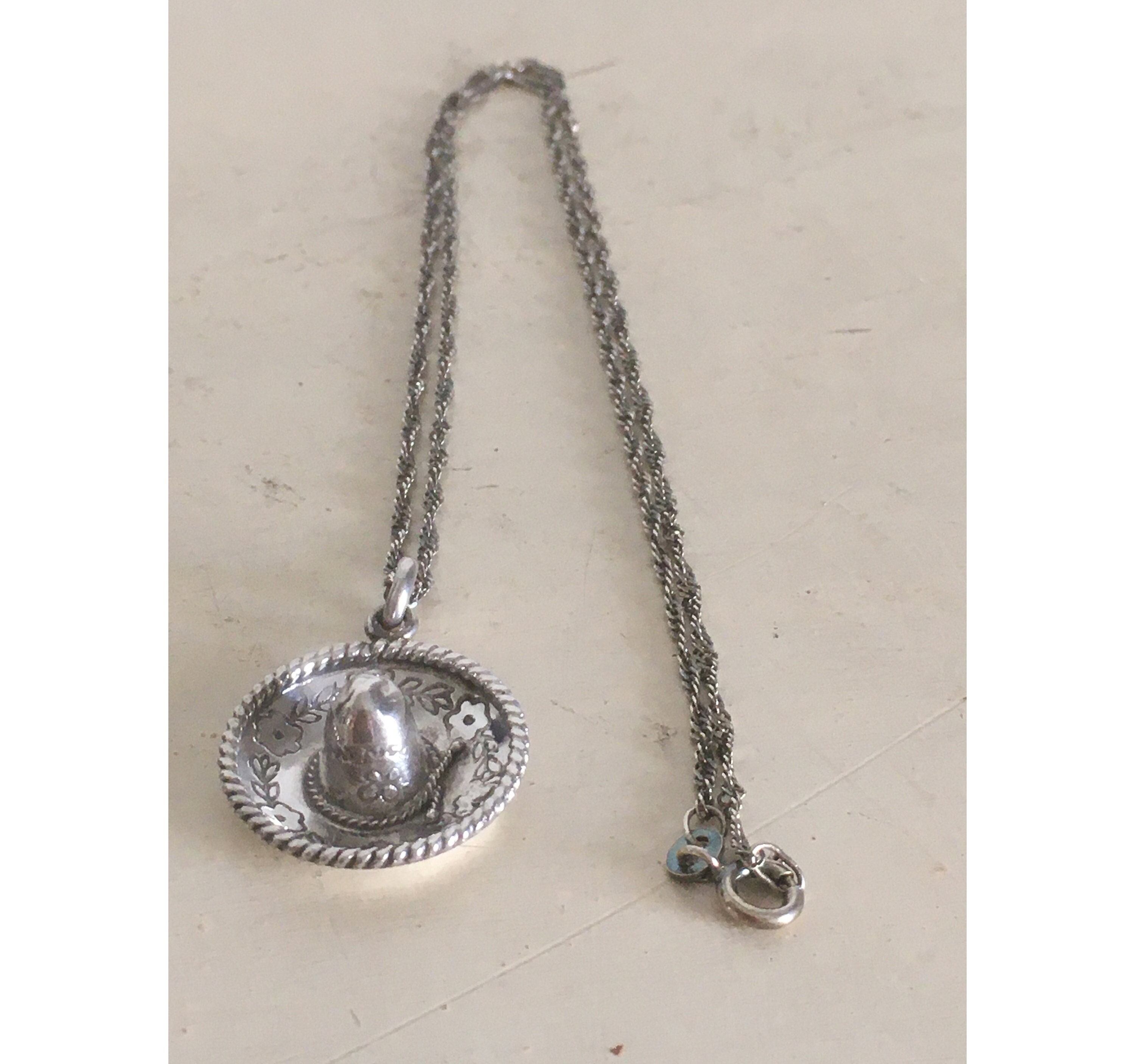 Sombrero Pendant - Etsy Sombrero Pendant - Etsy