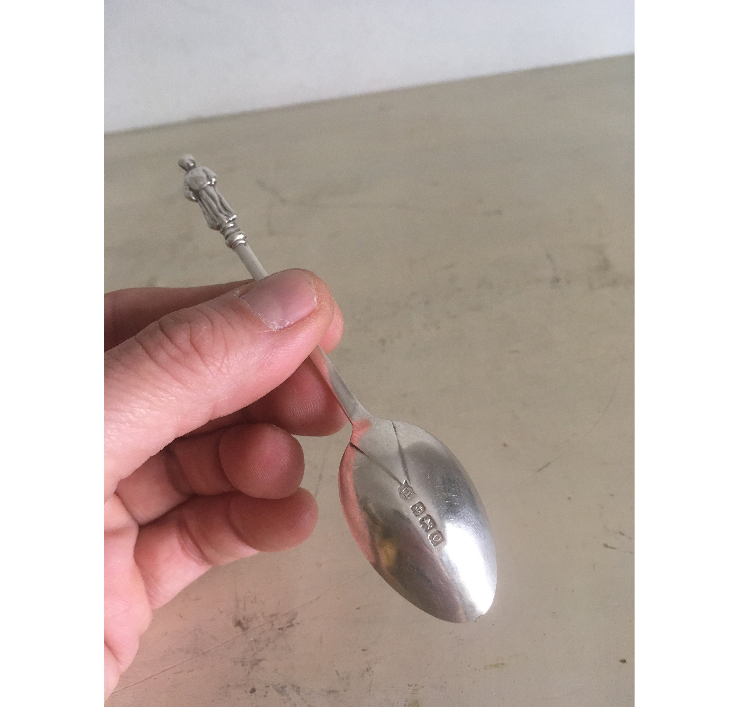 Vintage silver hallmark spoon - Etsy 日本