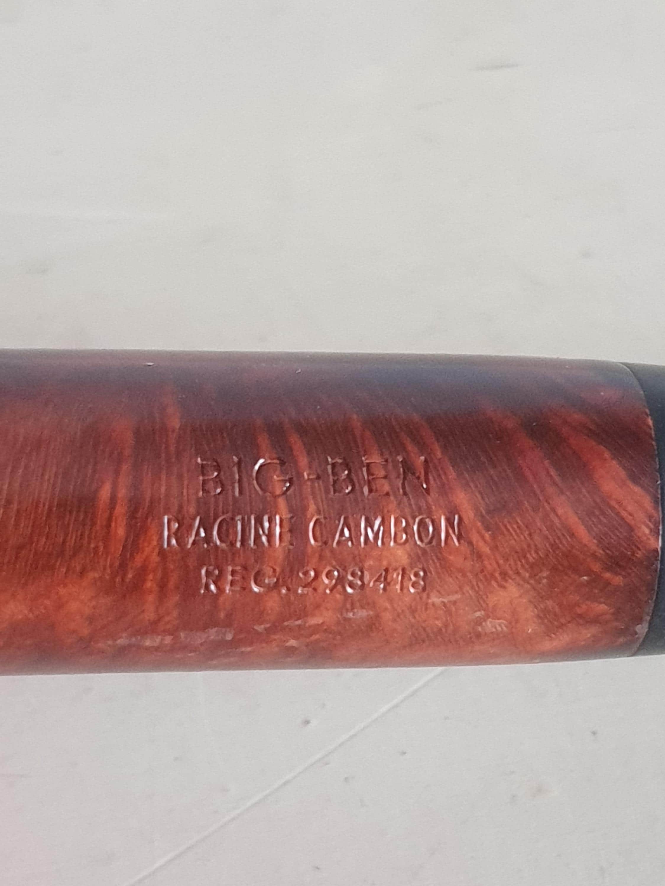 Vintage Big Ben Pipe, Made in Holland, Model 11402, Racine Cambon 