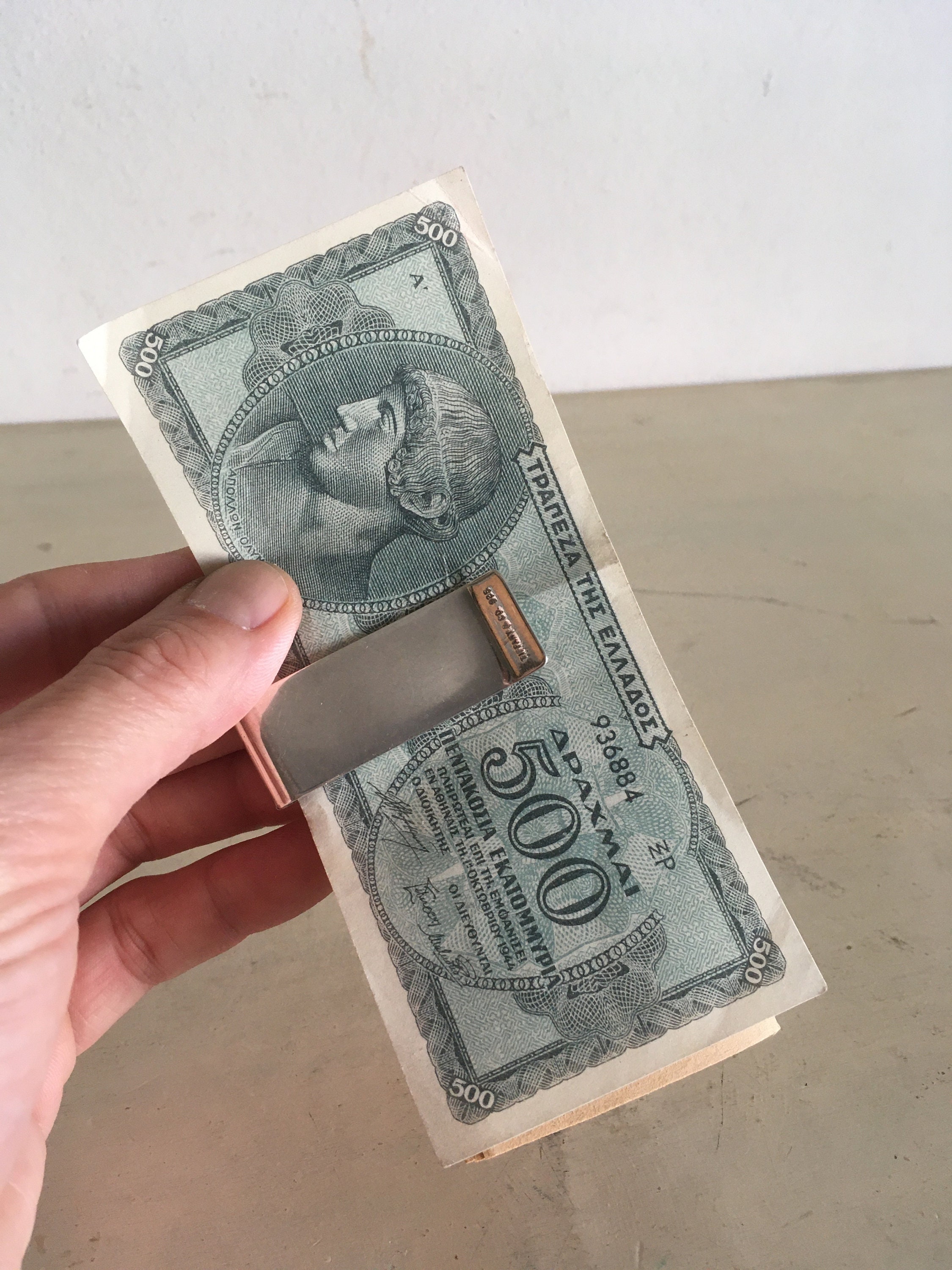 Tiffany & Co. Money Clip Sterling Silver Love Gift w/ Pouch