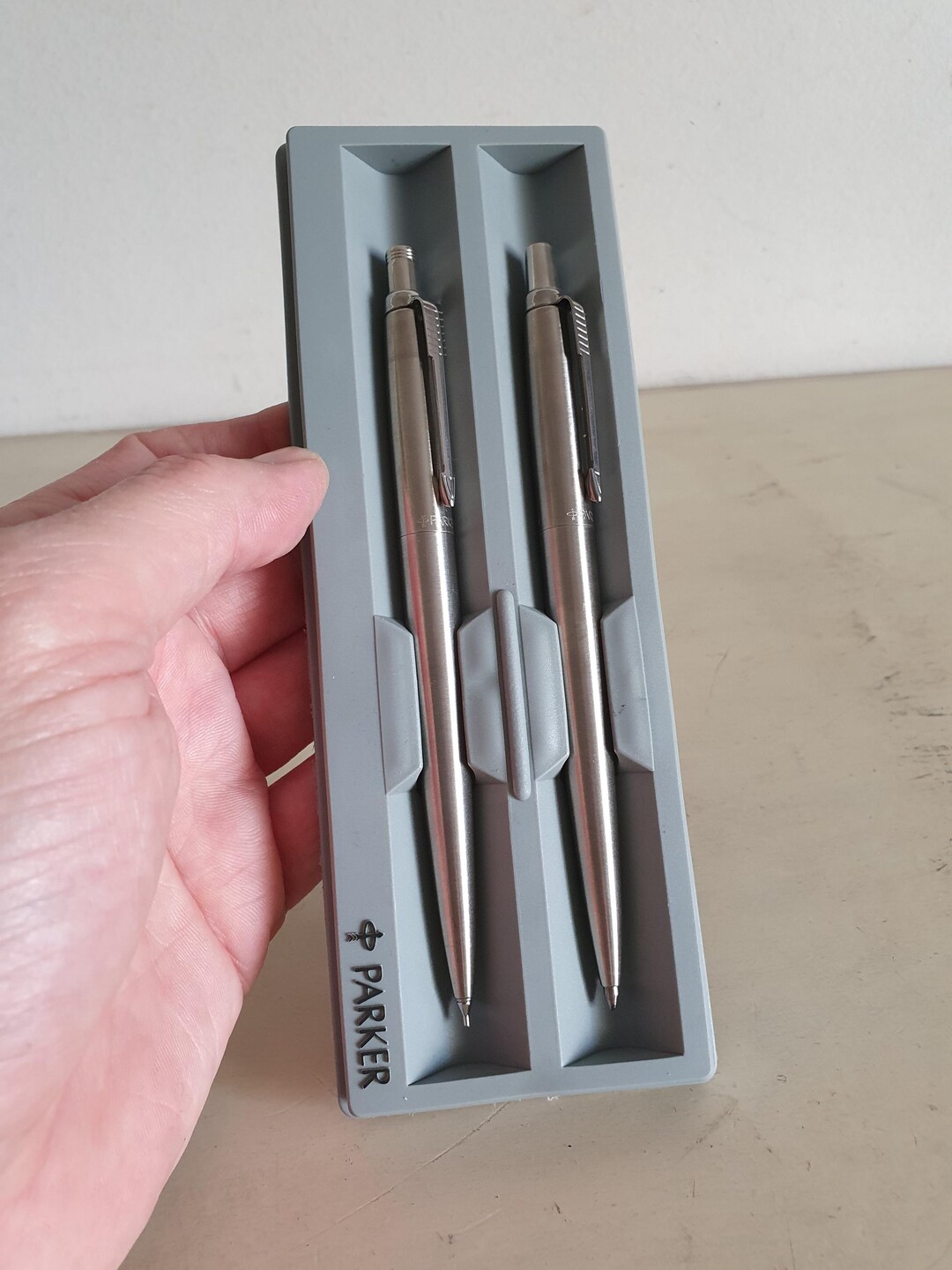 Vintage Parker Jotter Mechanical Pencil and Ballpoint Pen Set ...