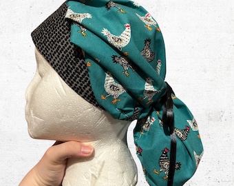 Chicken Bouffant Scrub Cap