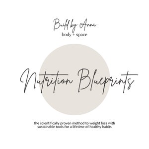 The Nutrition Blueprints