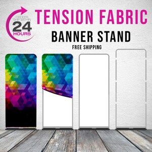 Gold Foil Single sided Tension Fabric Backdrop Frame and Fabric Set - ATA  Photo Booths USA