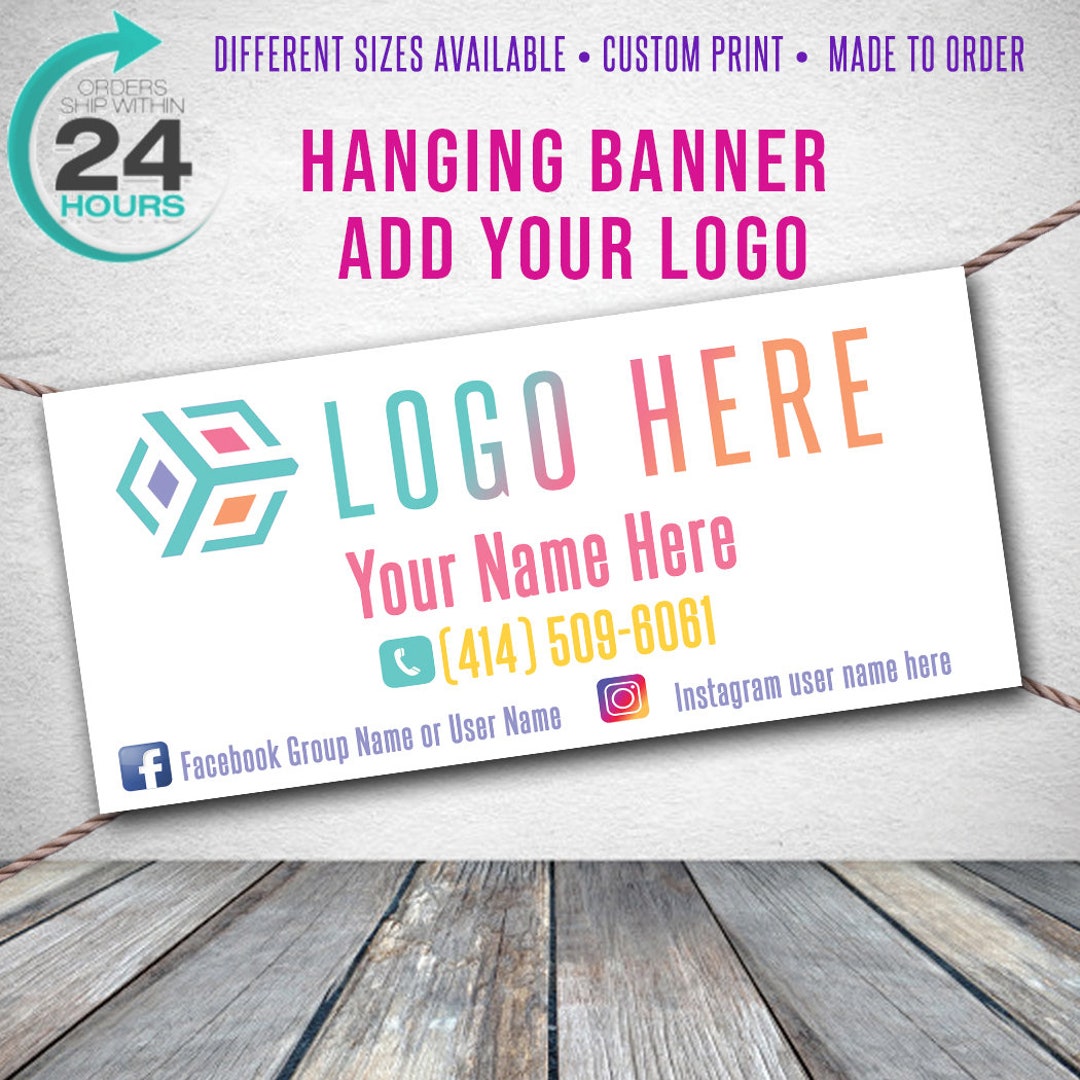 White LLR Style Design Banner Consultant Banner Pop-up - Etsy