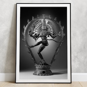 Hindu Gods Shiva poster, yoga god print, Meditation Indian Art, Hinduism Wall Art, India Home Decor, Yoga Lovers