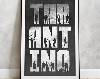 Tarantino-filmposterafdruk: Pulp Fiction, Reservoir Dogs Art
