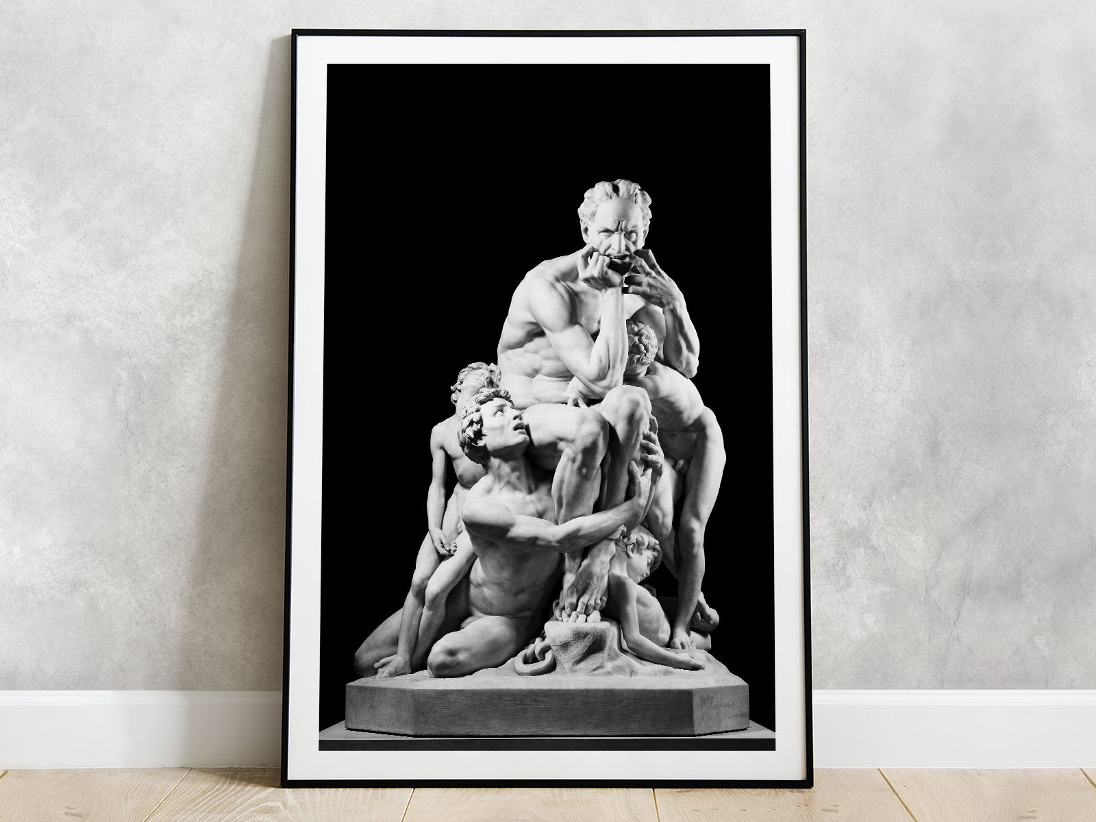 Ugolino And His Sons By Jean Baptiste Carpeaux