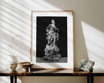 Diana the Huntress Print: Antique Roman Mythology Wall Art