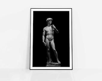 Michelangelo's David Poster: Renaissance Sculpture Art Print