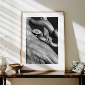 Snake Poster of Laocoon sculpture Print, Greek Mythology Art, Vatican statue, Antique wall art, Roman Classical Marble