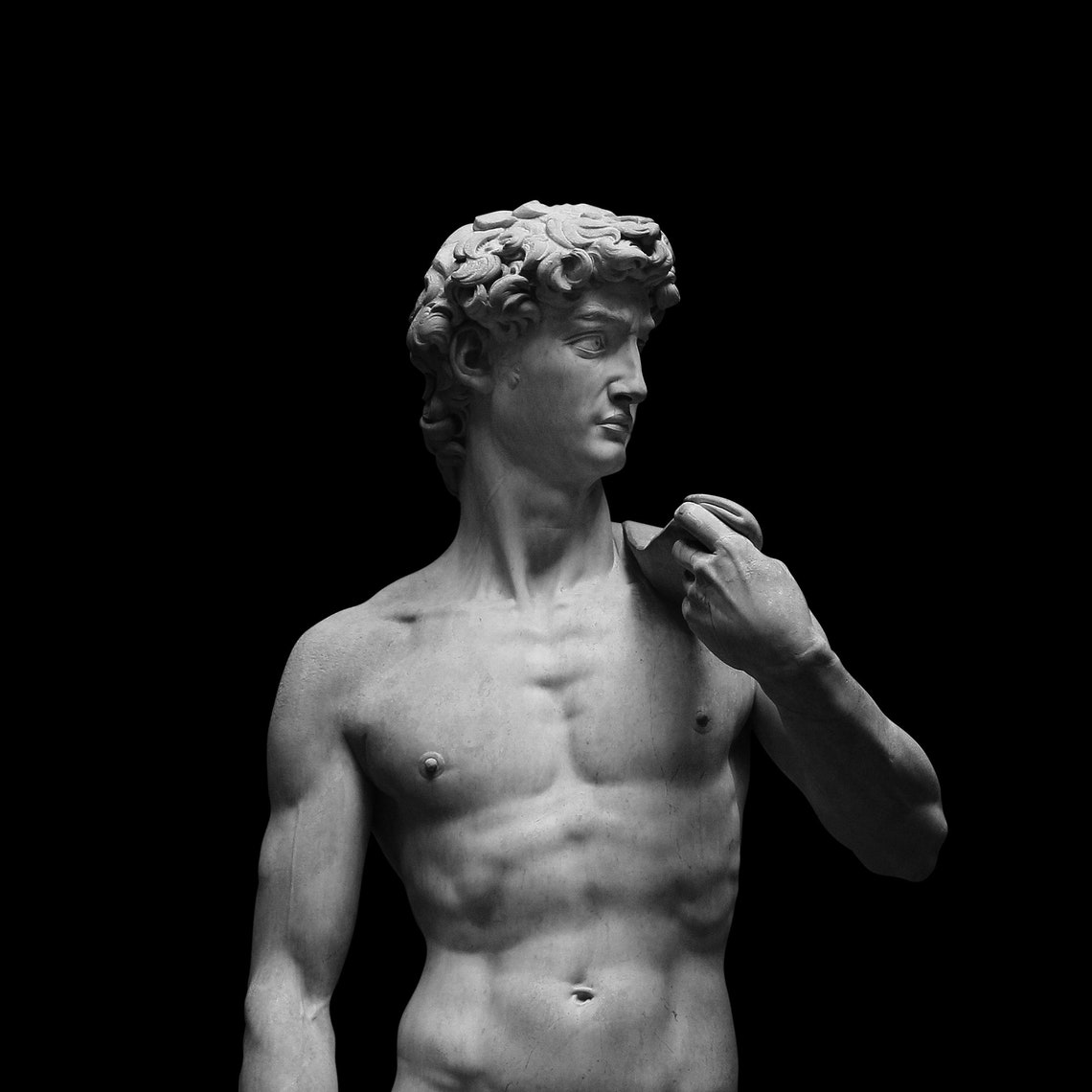 DAVID Of Michelangelo Sculpture Italian Statue Poster Wall Etsy
