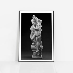 Romeo and Juliet Poster William Shakespeare Wall Art  Love Sculpture Prints | Gift for Girlfriend | FERDINANDO VICHI Aesthetic Decor