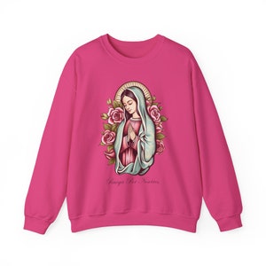 Virgen De Guadalupe,Virgencita,Our Lady,Nuestra Senora,Catolica,Christain Sweatshirt,Catholic Apparel,Religious Sweatshirt,Saint Sweatshirt