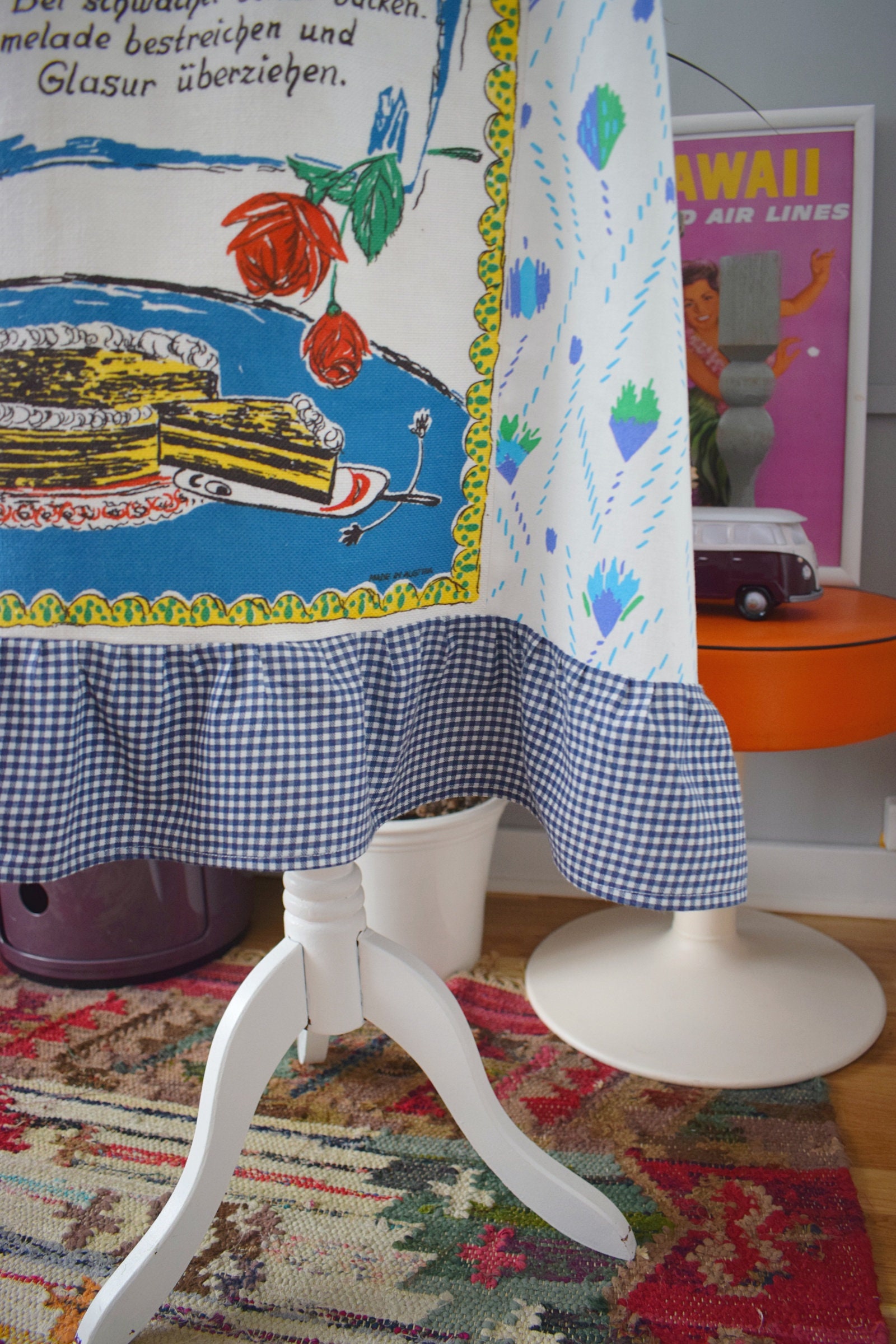 Retro Patchwork Dress main image 1