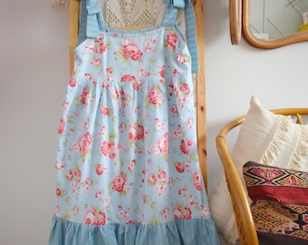 Vintage dress, Quilt dress, Patchwork dress, Japan dress, Sweet dress, Colors dress, Hippie dress,