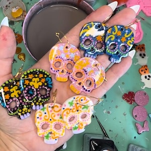 Sugar Skulls Earrings