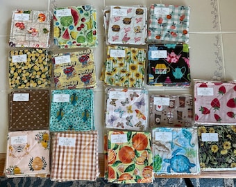 5x5 Cotton Jar Opener, Assorted Prints, Kitchen Tool