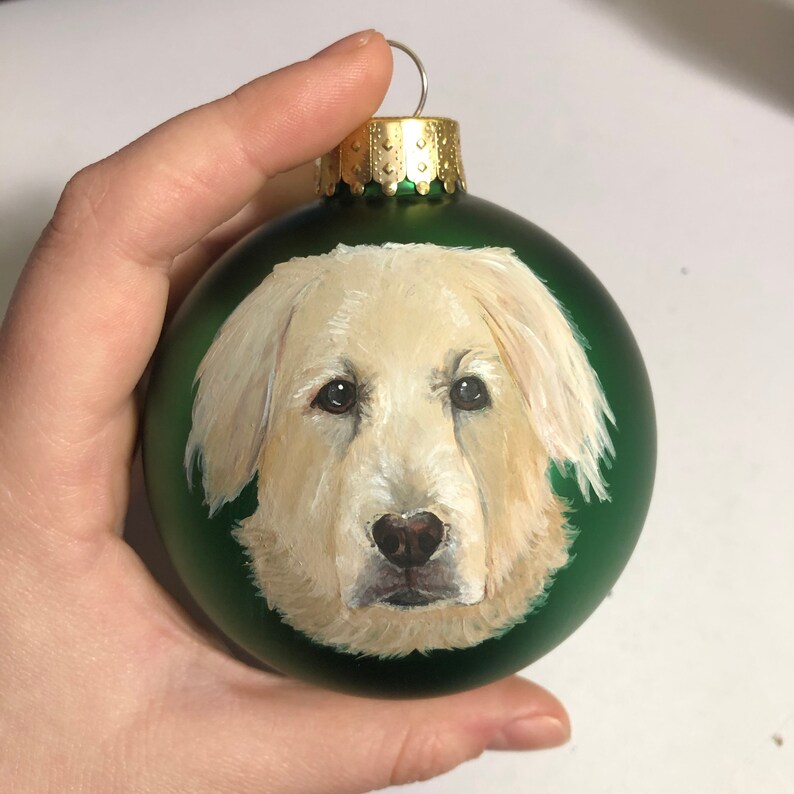 custom-pet-ornament-christmas-ornament-custom-hand-painted-etsy