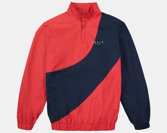 Jersey con bloques de color de nailon de Basix New York