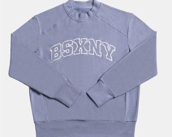 Sudadera Basix New York de rizo francés