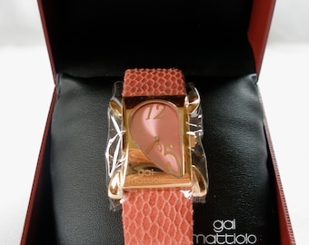 GAI MATTIOLO, ITALIA - Reloj de pulsera de acero inoxidable con movimiento de cuarzo para mujer