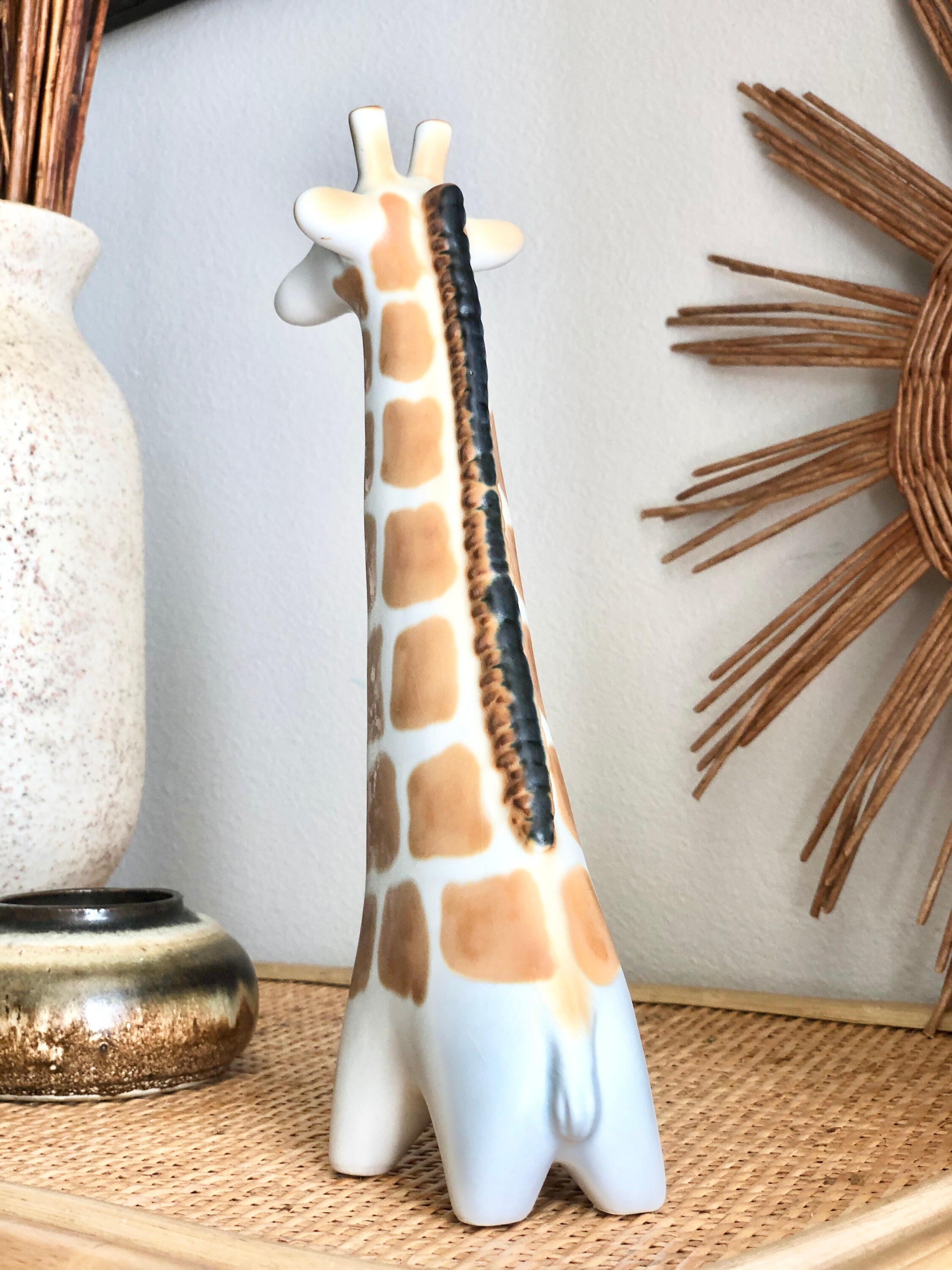 Arabia Finland Pottery MCM Giraffe by Taisto Kaassinen