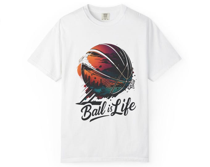 Basketball Enthusiast T-Shirt: Unisex Cotton Graphic Tee