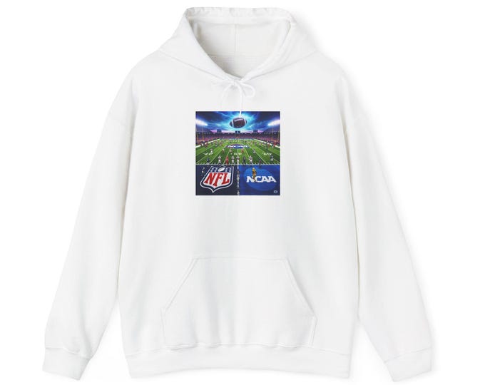 Football Season Unisex Hoodie: Game Day Team Spirit - Soft Cotton Blend