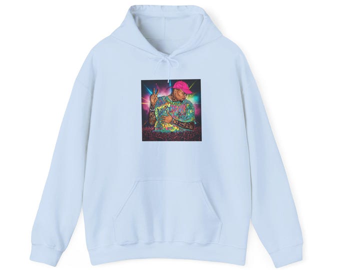 Chris Brown Hoodie: Unisex Artsy Sweatshirt, Festival Streetwear