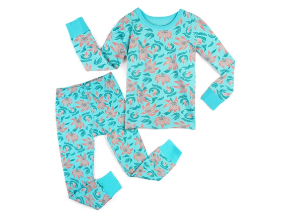 Clothing Unisex Kids Clothing Pyjamas & Robes Pyjamas Boys and  Girls 100% Organic Cotton & Fair Trade Certified Navy Stripe Pajamas 