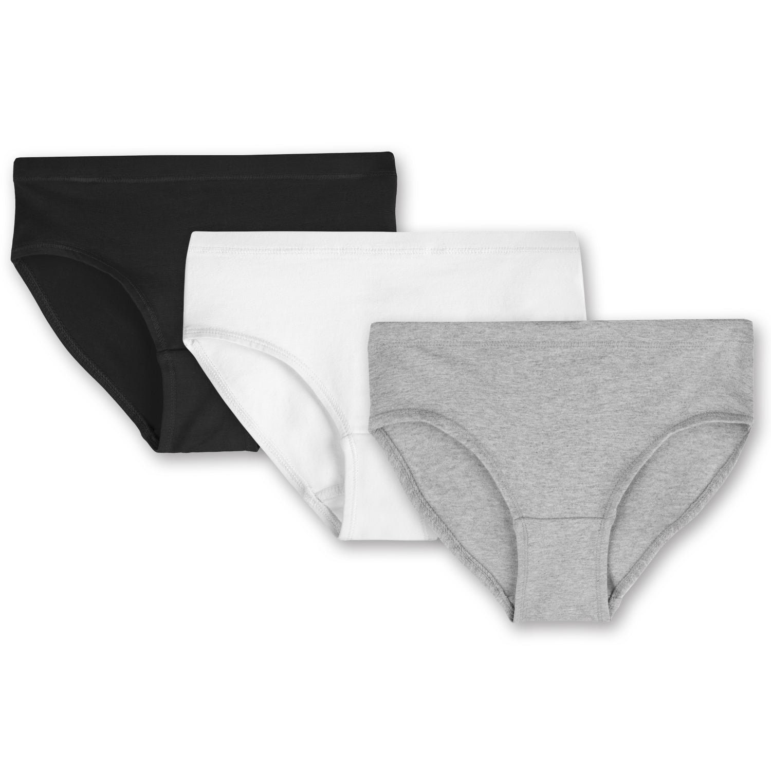 Girls Organic Cotton Bikini Underwear 3 Pack Etsy