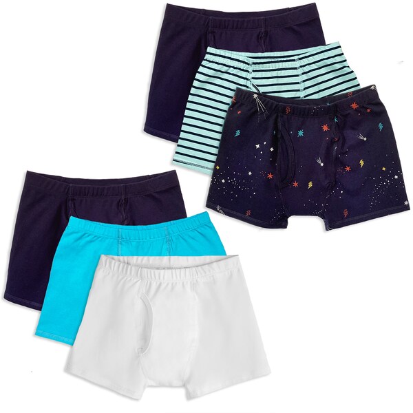 Boys Organic Cotton Boxer Brief - 3 Pack | Favorite Oatmeal