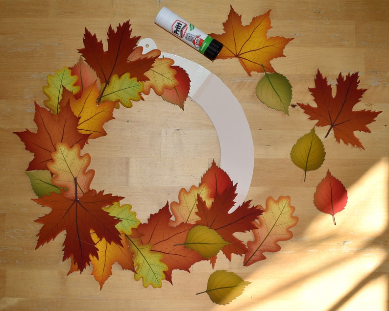 Printable Autumn Fall Wreath image 6