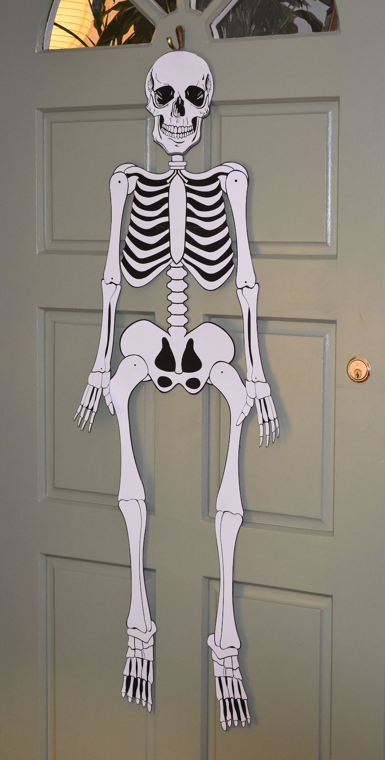 Printable Skeleton Decoration &amp; Pirate Skeleton Decoration - Etsy