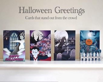 Printable Halloween Greeting Cards Multi Pack