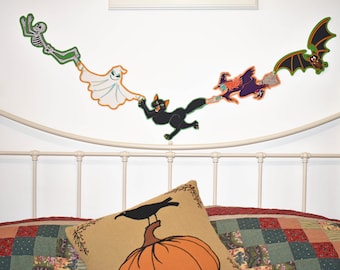 Vintage Halloween Printable Banner