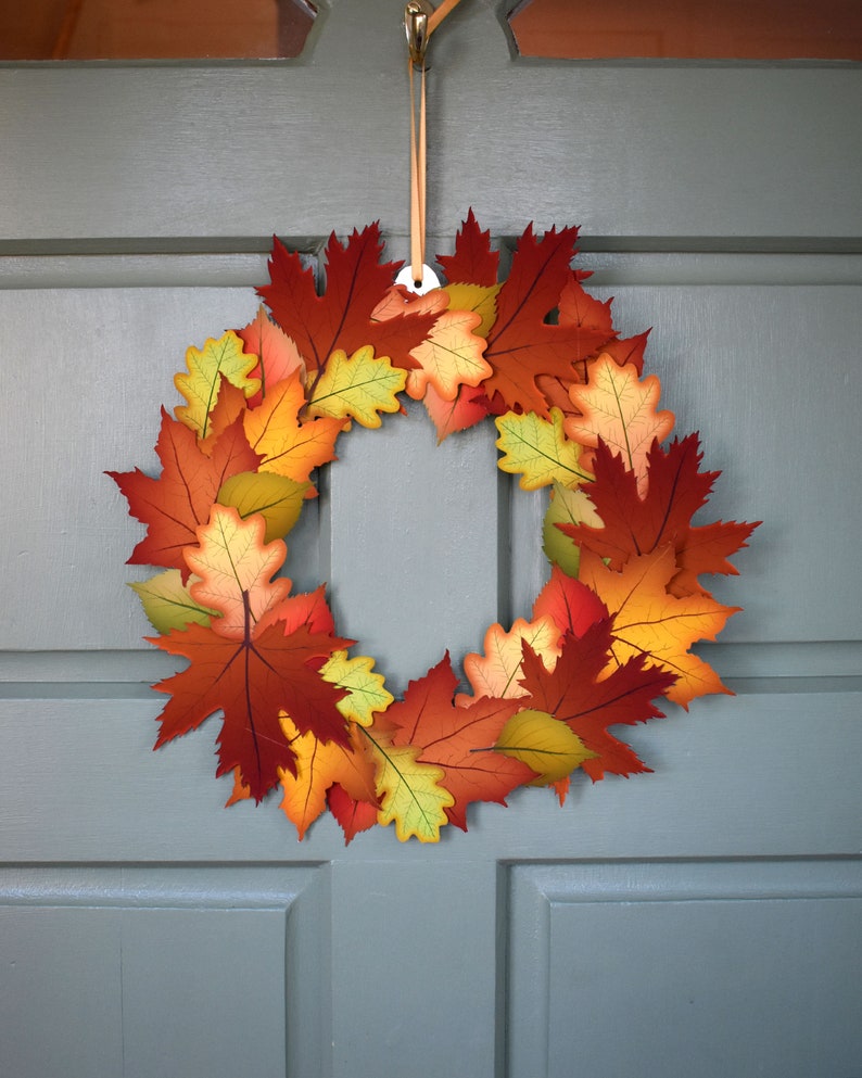 Printable Autumn Fall Wreath image 9