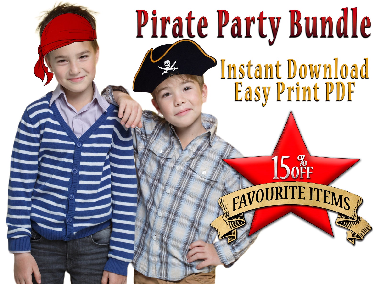 Printable Pirate Party Pack - Etsy
