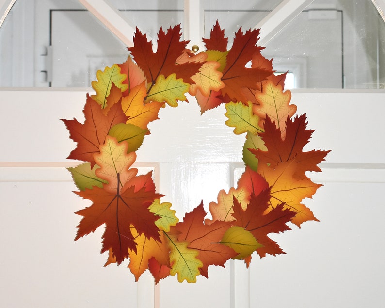 Printable Autumn Fall Wreath image 2