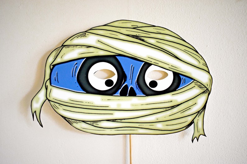 Printable Monster Face Masks/photo Props Etsy