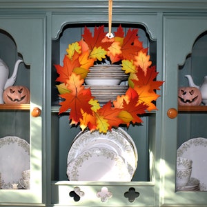 Printable Autumn Fall Wreath image 1