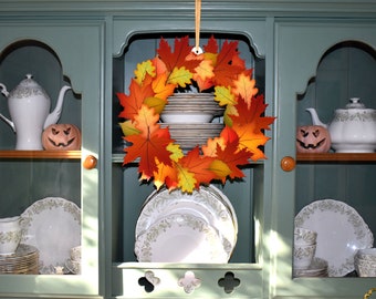 Printable Autumn Fall Wreath