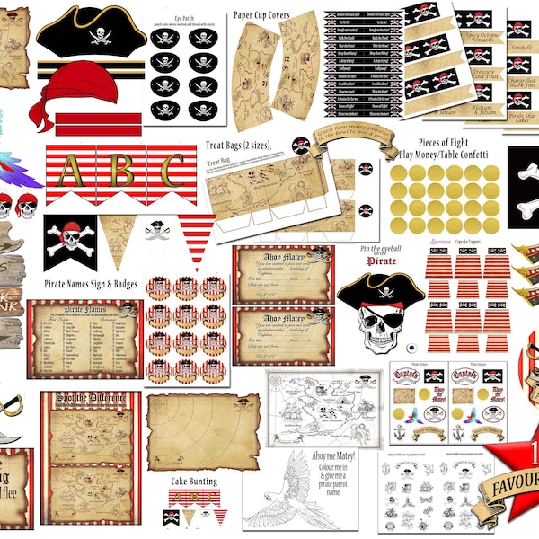 Pirate Party - Etsy
