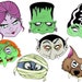 Printable Monster Face Masks/photo Props - Etsy