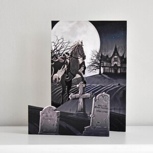Printable Sleepy Hollow Halloween Greeting Card