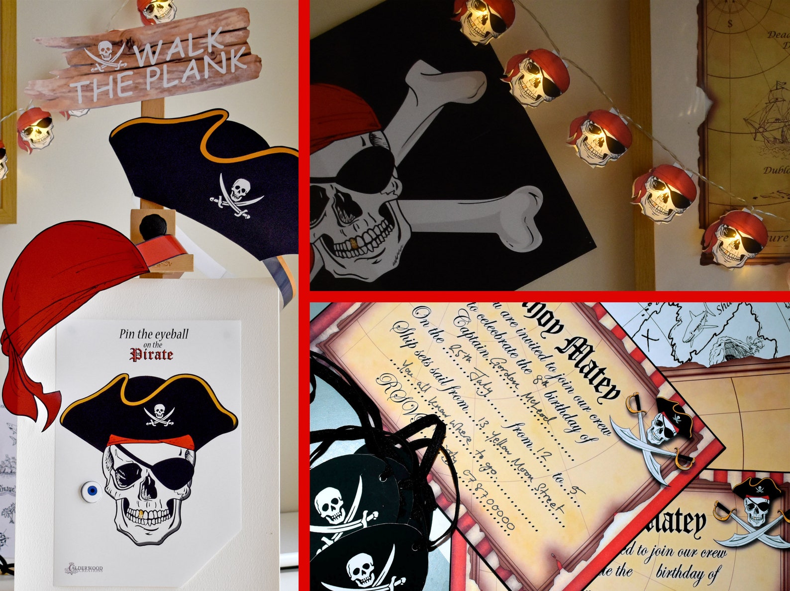Printable Pirate Party Pack - Etsy