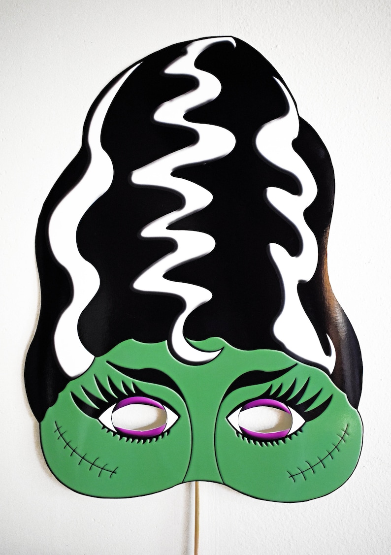 Printable Monster Face Masks/photo Props Etsy